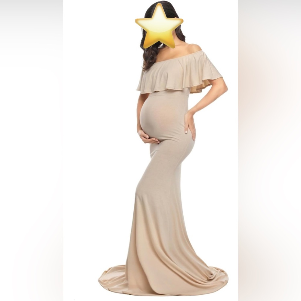 Elegant Maternity Dress (so good for maternity photo shoot)